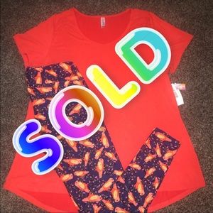 New Lularoe 2XL Classic T & TC Leggings